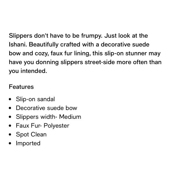 Koolaburra By UGG  Ishani Suede Bow Faux Fur Slippers Slides Amphora Taupe 10 - Picture 14 of 14